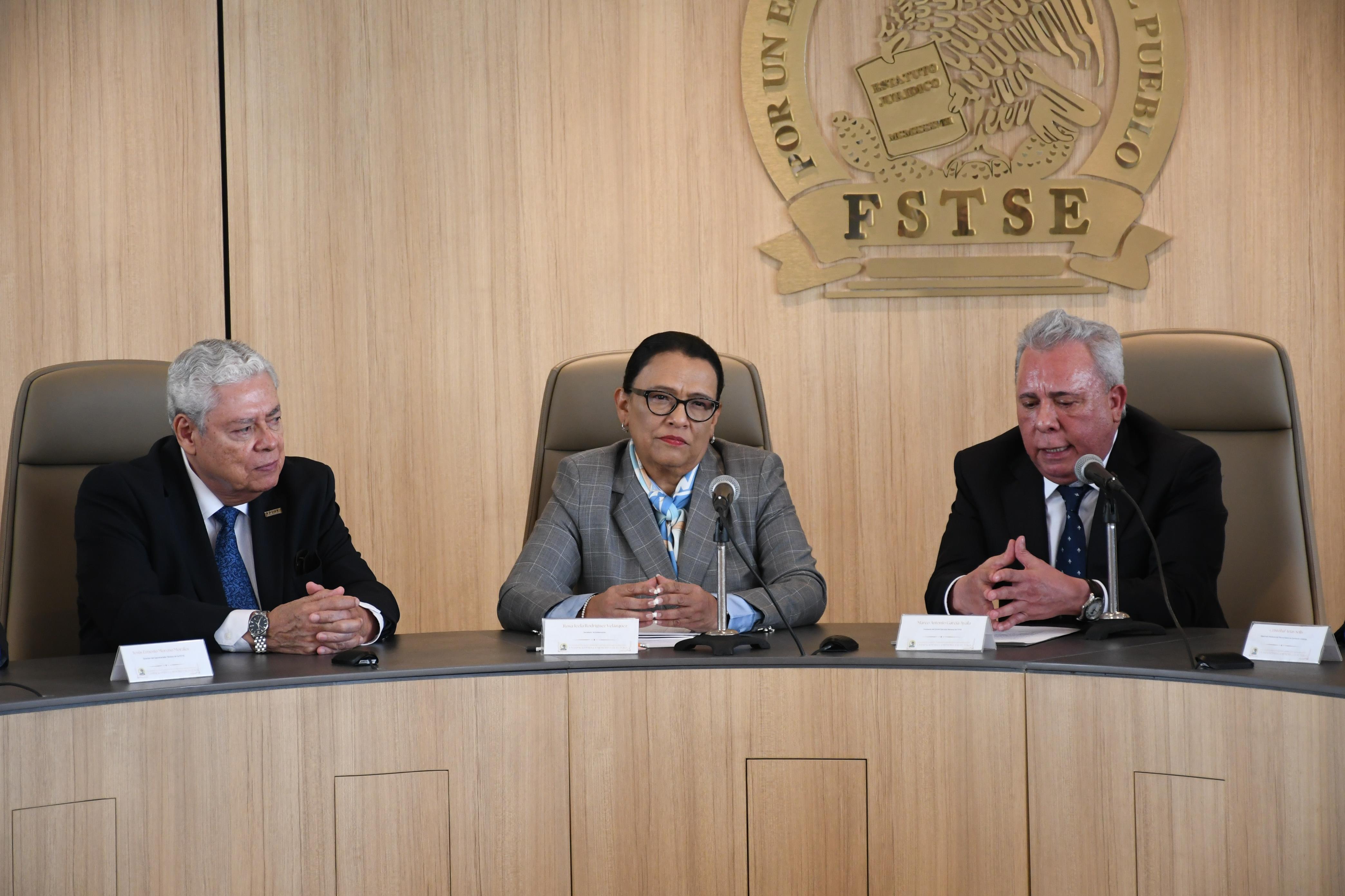 Ceremonia de Develación e Inauguración del Salón “Presidentes” de la FSTSE, un espacio para la memoria y el futuro